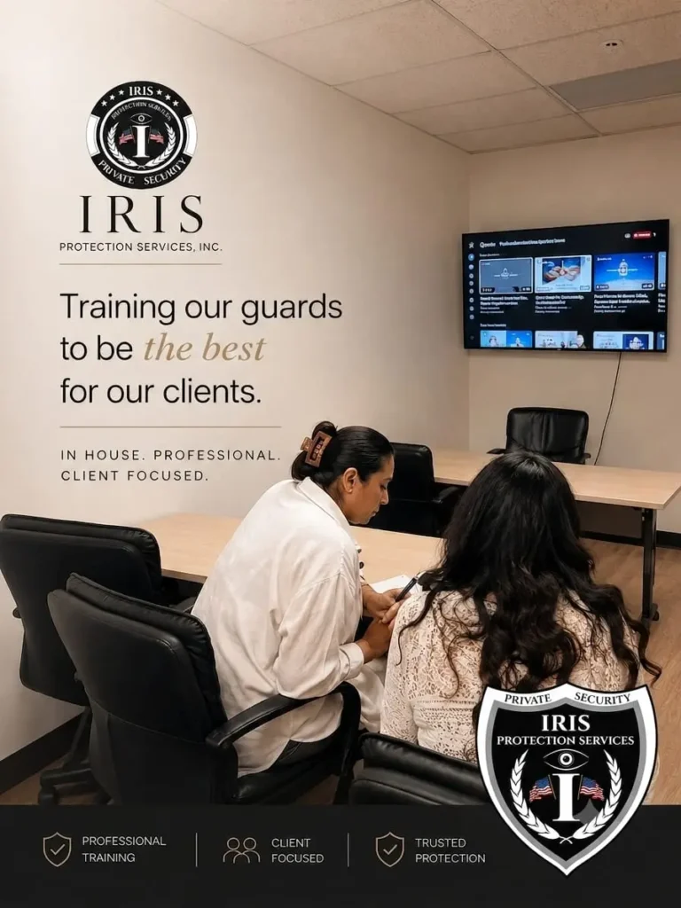security guards training courses in Los Angeles, CA